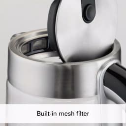Hamilton Beach 1.7L Modern Glass Electric Kettle with Stainless Steel Accents thumbnail 6