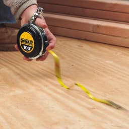 DEWALT 100 ft. Steel Auto-Rewind Long Tape Measure thumbnail 4