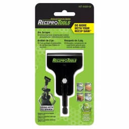 ReciproTool 2 in. Detail Scraper for Reciprocating Saws, Universal Adapter Compatible thumbnail 1
