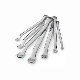 TEKTON 7-Piece 45° Offset Box End Wrench Set, Metric 6-19 mm thumbnail 2