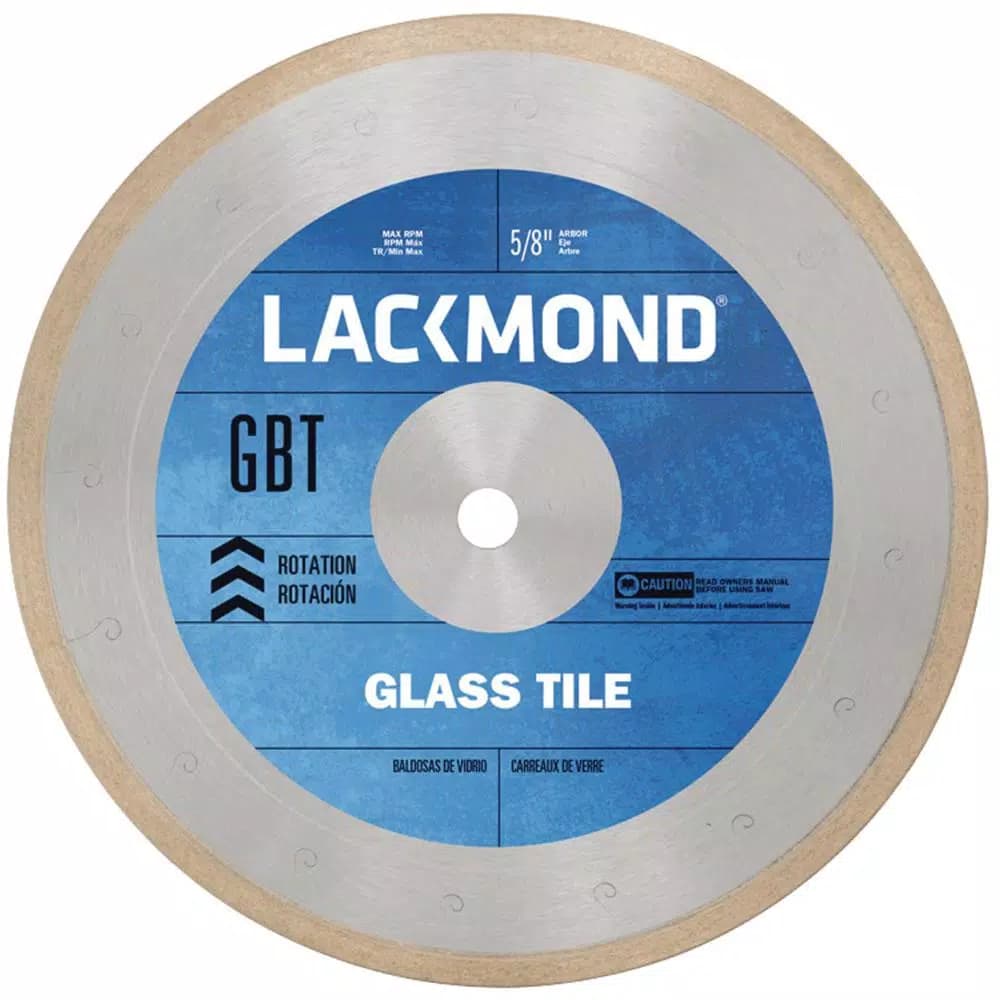 Lackmond PRO Series 7 in. Wet Glass Tile Diamond Blade