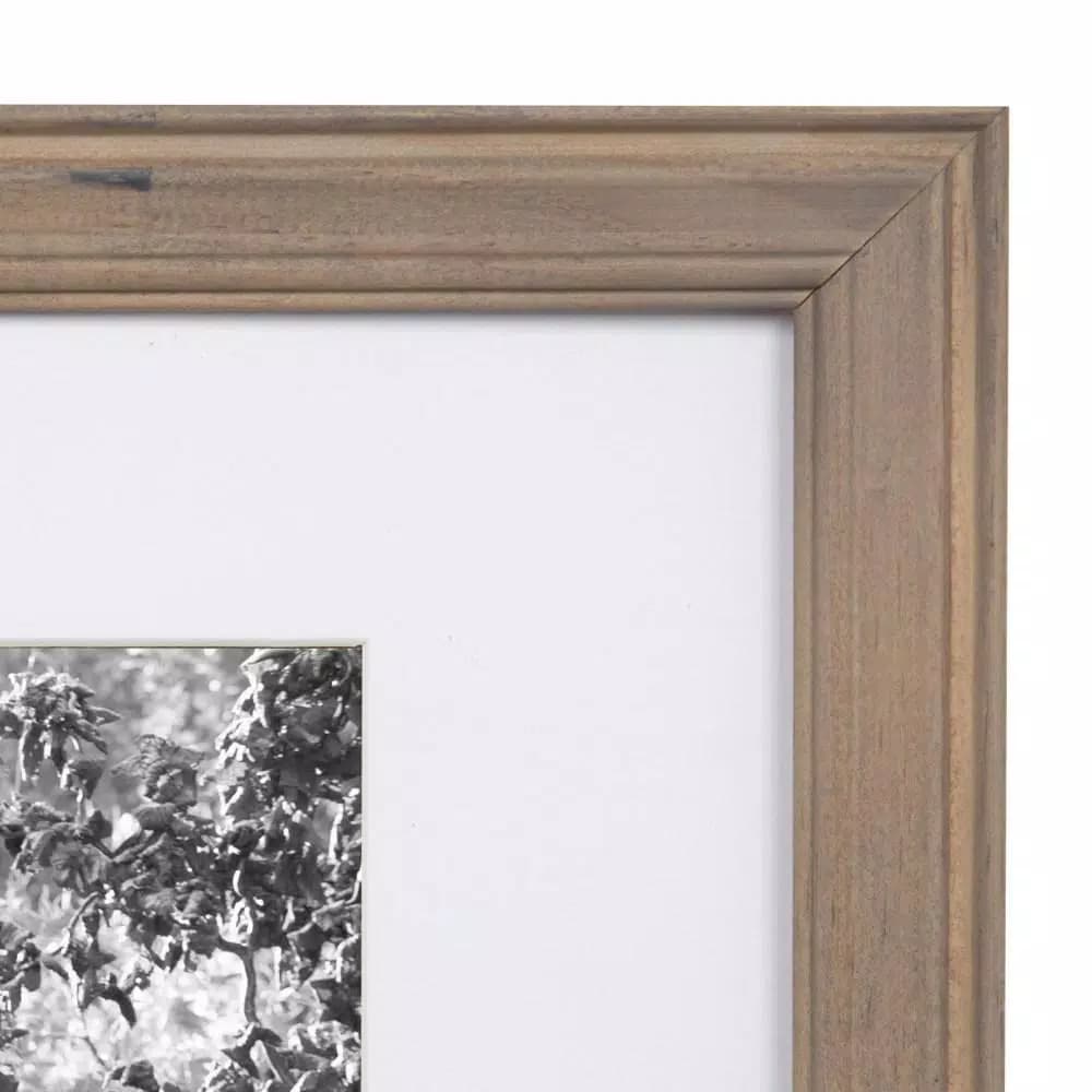 Kate and Laurel Bordeaux 10-Piece Gallery Wall Picture Frame Set - Multicolored Neutral Finishes