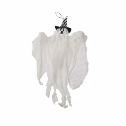 Worth Imports 57 in. Halloween Hanging Ghost Decor with Black and White Hat (Set of 2) thumbnail 1