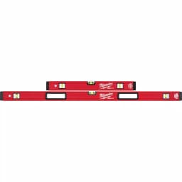 Milwaukee REDSTICK Box Level Set, 24 in. and 48 in. thumbnail 1