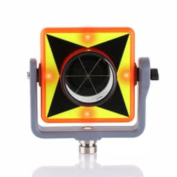 AdirPro 720-12 LED Flashing Prism - 2.5 in. Silver-Coated Prism for Long Distance Surveying thumbnail 2