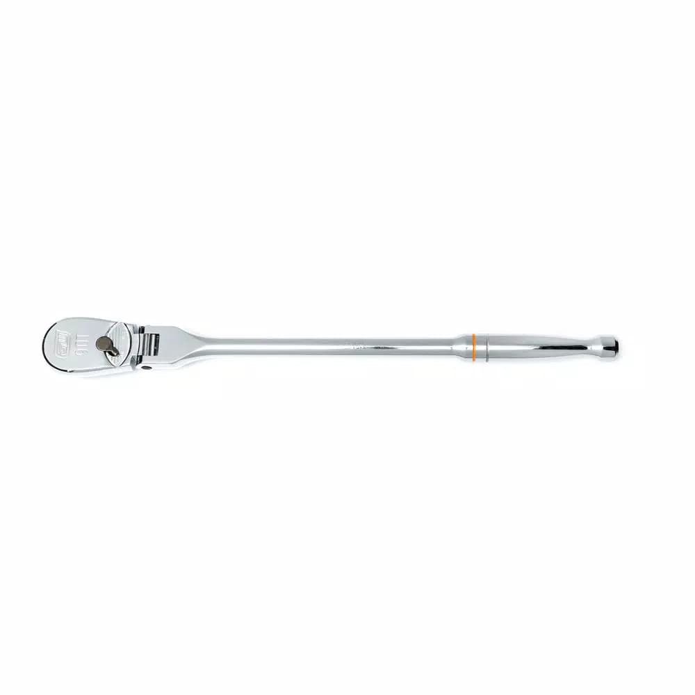 GearWrench 1/2 in. Drive 17 in. 90-Tooth Flex Head Teardrop Ratchet