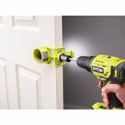 RYOBI Wood Door Lock Installation Kit with Auto-Strike Locator thumbnail 7