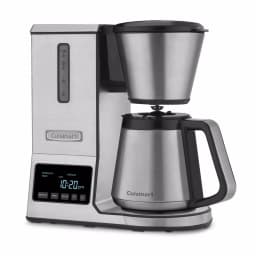 Cuisinart PurePrecision 8-Cup Programmable Silver Drip Coffee Maker with Thermal Carafe thumbnail 2