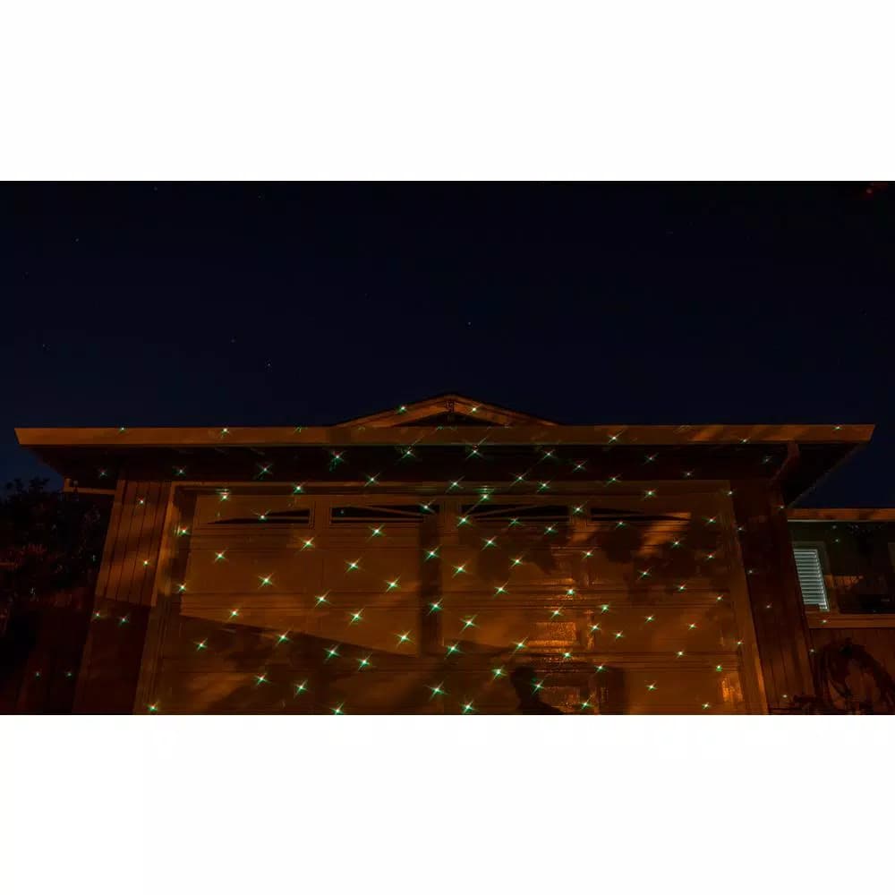 LEDMALL 7-Color Full Spectrum White Laser Star Effect Motion Lights