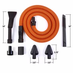 RIDGID 1-1/4 in. Premium Car Cleaning Accessory Kit for Wet/Dry Shop Vacuums, 7-Piece Set thumbnail 6