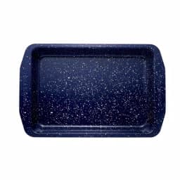 Paula Deen 4-Piece Nonstick Speckled Bakeware Set, Deep Sea Blue thumbnail 4