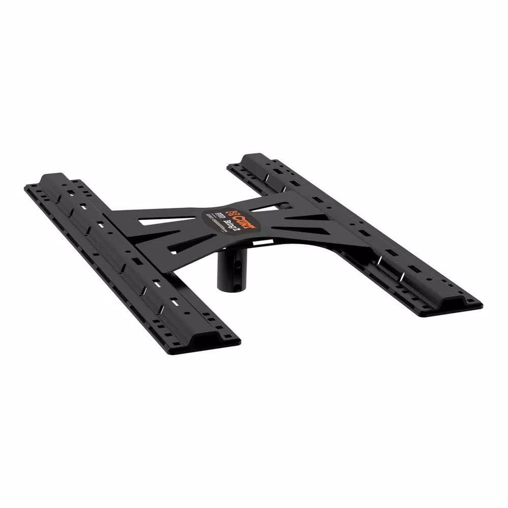 CURT X5 Gooseneck-to-5th-Wheel Adapter Plate for Double Lock EZr
