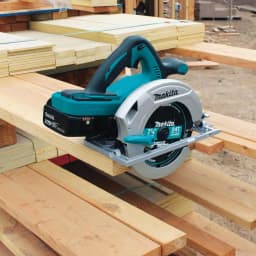 Makita 36V X2 LXT Cordless 7-1/4 in. Circular Saw Kit with (2) 5.0Ah 18V Batteries and Charger thumbnail 5