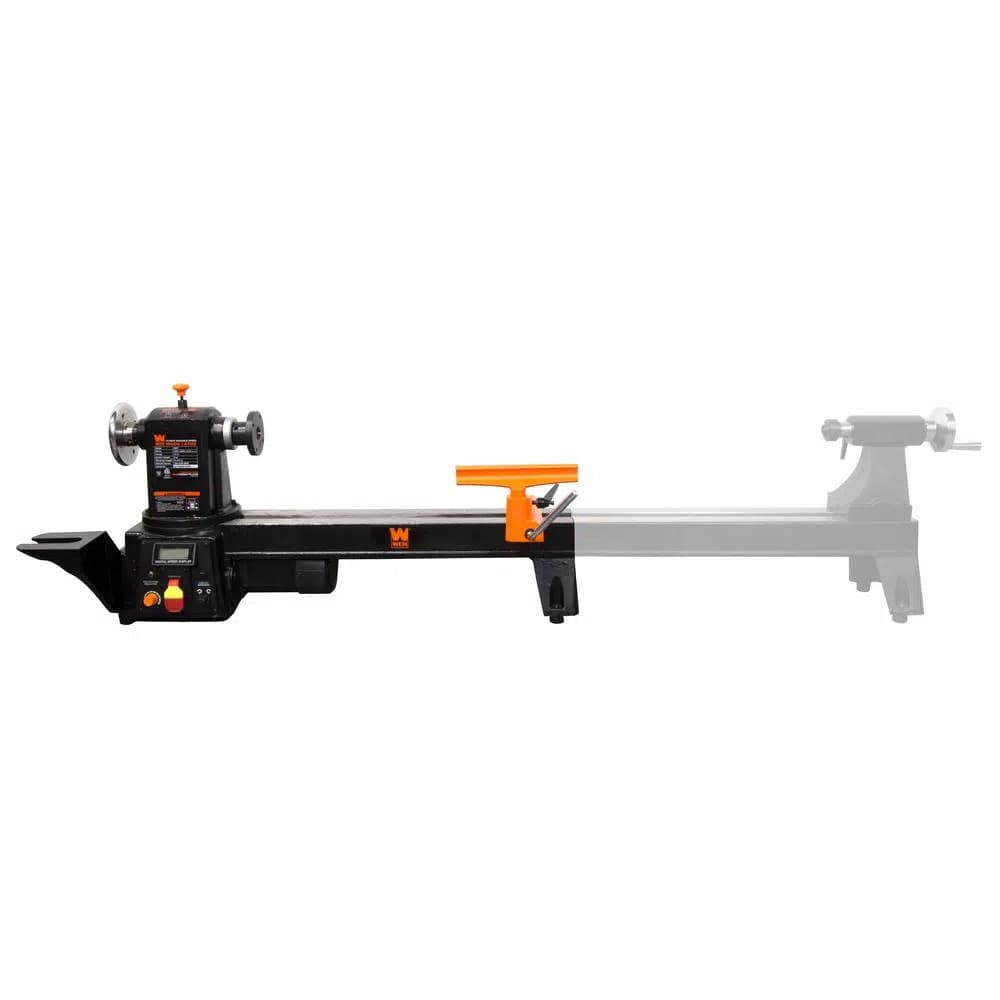 WEN Variable Speed Multi-Directional Cast Iron Wood Lathe with 16 in. Bowl-Turning Back Plate