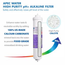 APEC Water Systems Ultimate 10 in. Super Capacity Replacement Filter Set for RO-PH90 pH+ Reverse Osmosis Systems thumbnail 7