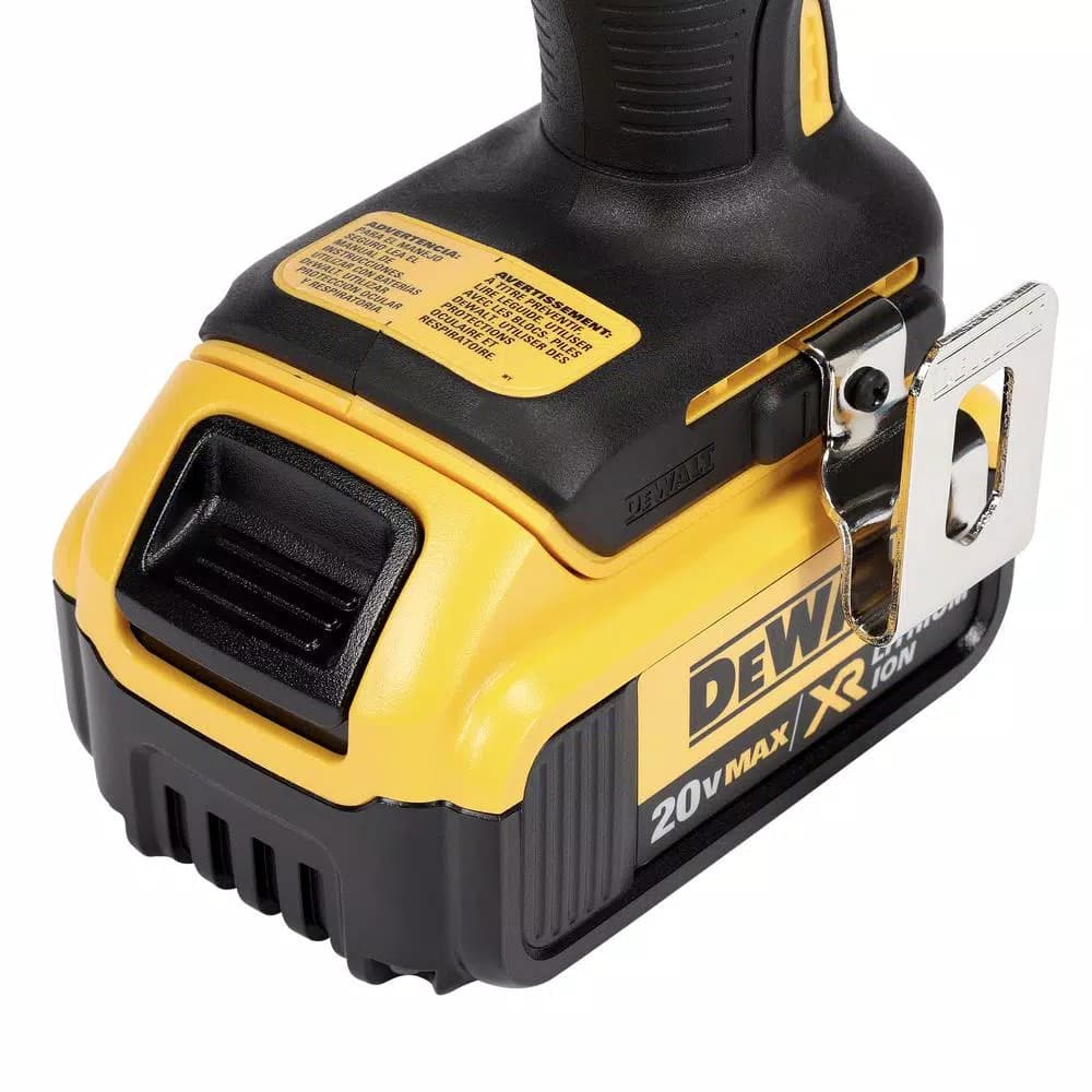 DEWALT 20V MAX XR 3/8 in. Compact Brushless Impact Wrench Kit with (2) 4.0 Ah Batteries & 142-Piece Tool Set