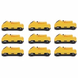 DEWALT 20V MAX 3.0Ah Compact Lithium-Ion Battery Pack (9-Pack) thumbnail 1