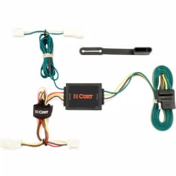 CURT Custom Vehicle-Trailer Wiring Harness for Toyota Corolla Sedan, 4-Way Flat Output thumbnail 1