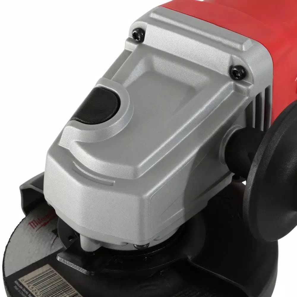 Milwaukee 6142-30 4-1/2 in. Corded Small Angle Grinder, 11 Amp, Paddle Switch
