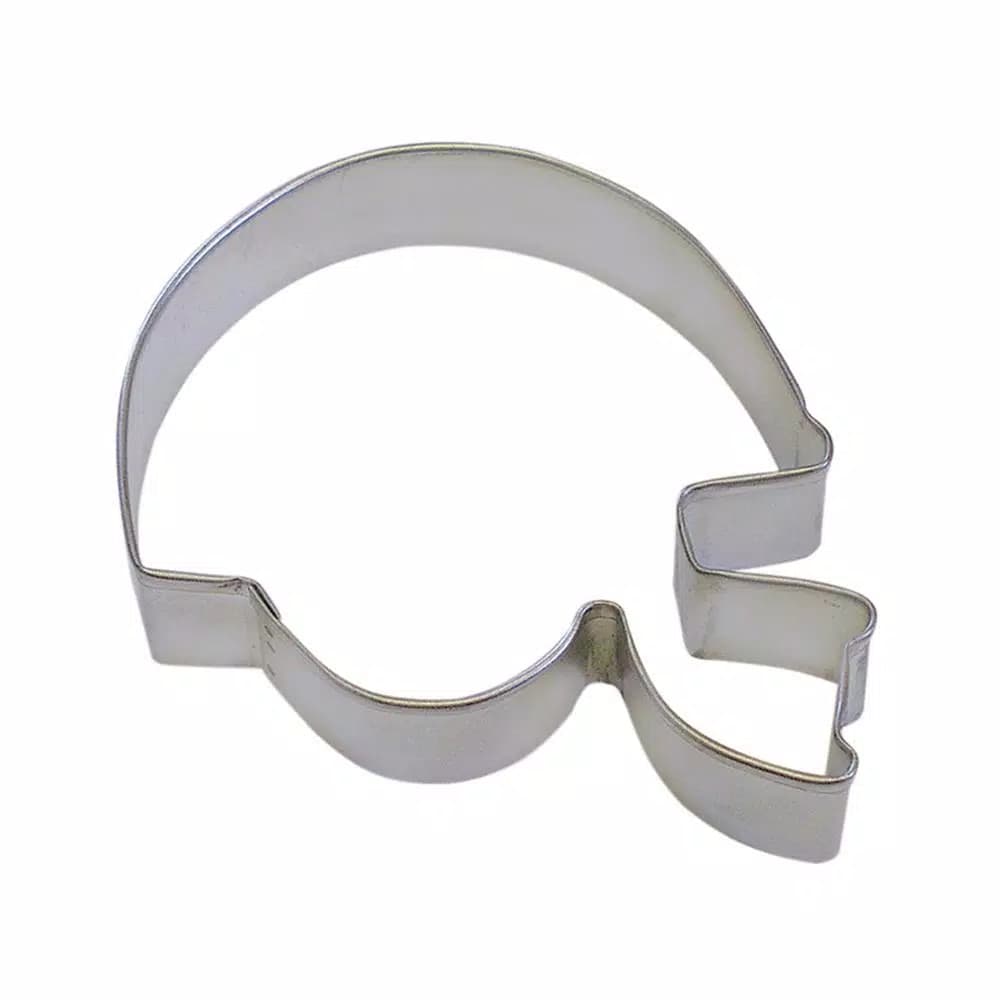 CybrTrayd-R&M 12-Piece Football Helmet Tinplate Steel Cookie Cutter Set