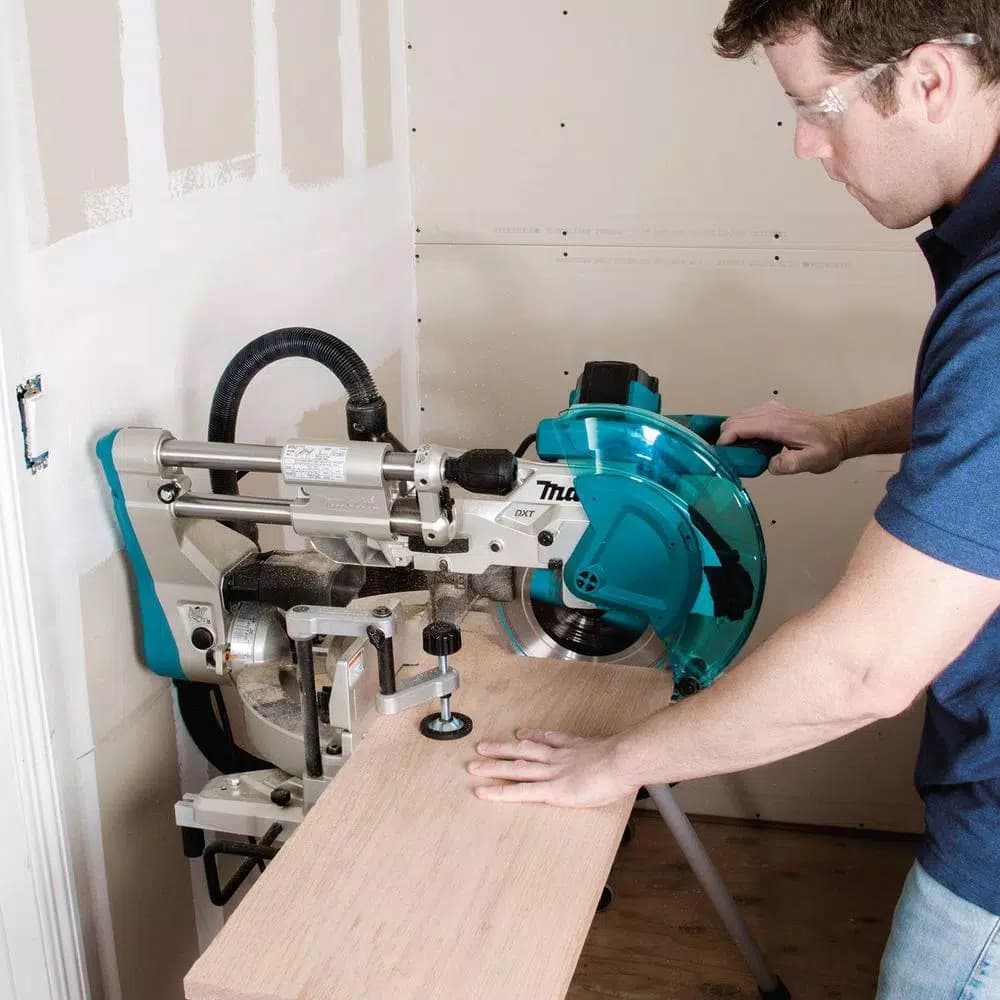 Makita 10 in. Dual Bevel Sliding Compound Miter Saw with Laser, 15 Amp