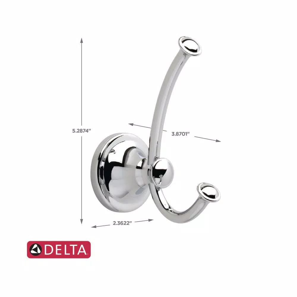 Delta Silverton 5-Piece Polished Chrome Bath Hardware Set