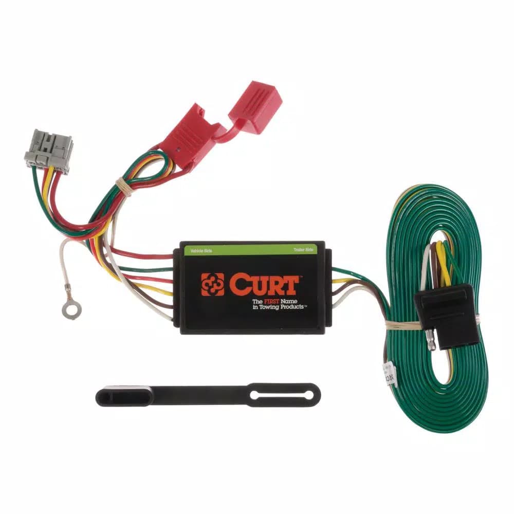 CURT Custom Vehicle-Trailer Wiring Harness, 4-Way Flat for Honda Odyssey (OEM Tow Package Required)