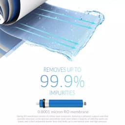 iSpring RCC7U 6-Stage Reverse Osmosis Water Filtration System with UV Light and Luxury Faucet, 75 GPD thumbnail 3