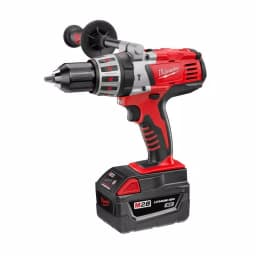 Milwaukee M28 28V Lithium-Ion Cordless 4-Tool Combo Kit with (2) 3.0Ah Batteries, Charger, and Tool Bag thumbnail 4