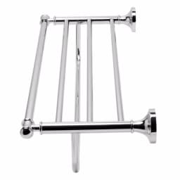 ALFI BRAND AB9583 23.63 in. Wall Mount Towel Rack with Shelf, Polished Chrome thumbnail 6
