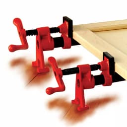 BESSEY H-Style Pipe Clamp Fixture Set for 3/4 in. Black Pipe thumbnail 2