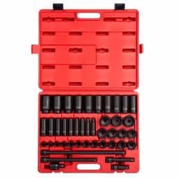 SUNEX TOOLS Sunex 2568 1/2 in. Drive SAE Master Impact Socket Set, 43-Piece thumbnail 1