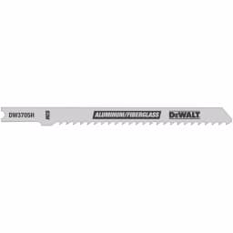 DEWALT 4 in. 8 TPI High Carbon Steel U-Shank Jigsaw Blades, 5-Pack thumbnail 1