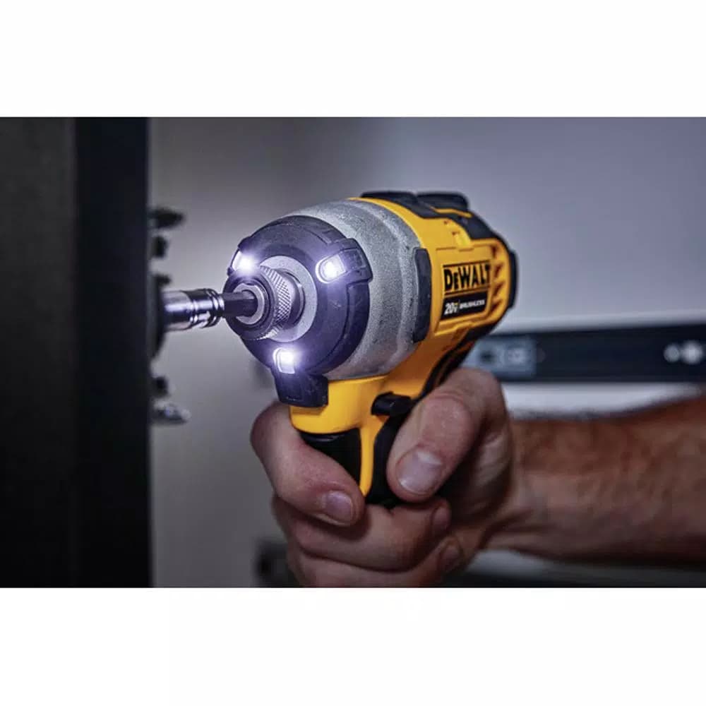 DEWALT 20V MAX ATOMIC Brushless Compact 1/4 in. Impact Driver (Tool-Only)