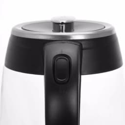 MegaChef 1.8L Cordless Glass and Stainless Steel Electric Tea Kettle with LED Base thumbnail 2