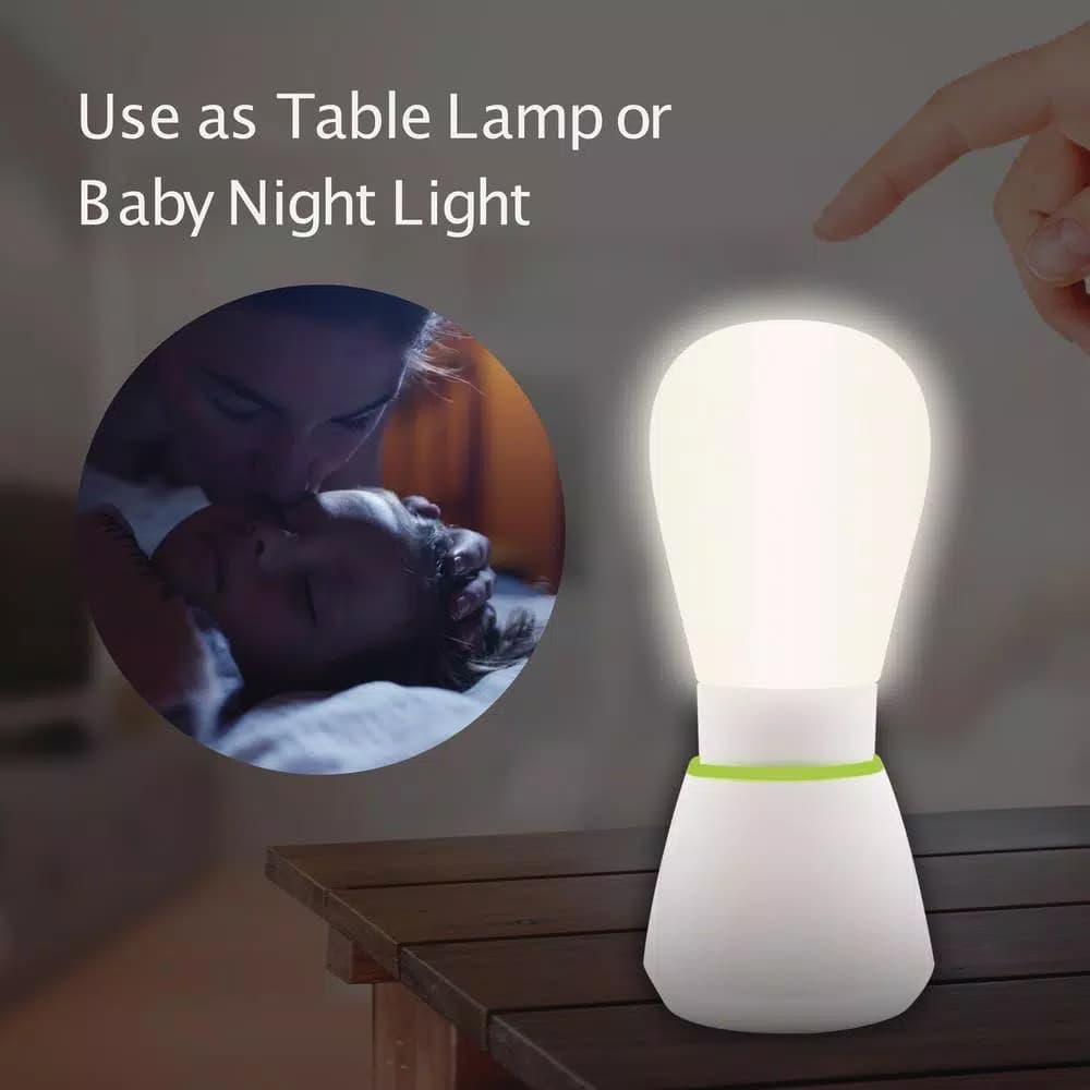 SecurityMan MBABYLIGHT Portable LED Night Light & Rechargeable Flashlight
