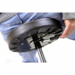WEN 300 lb. Capacity Pneumatic Rolling Mechanic Stool with Tool Tray thumbnail 5