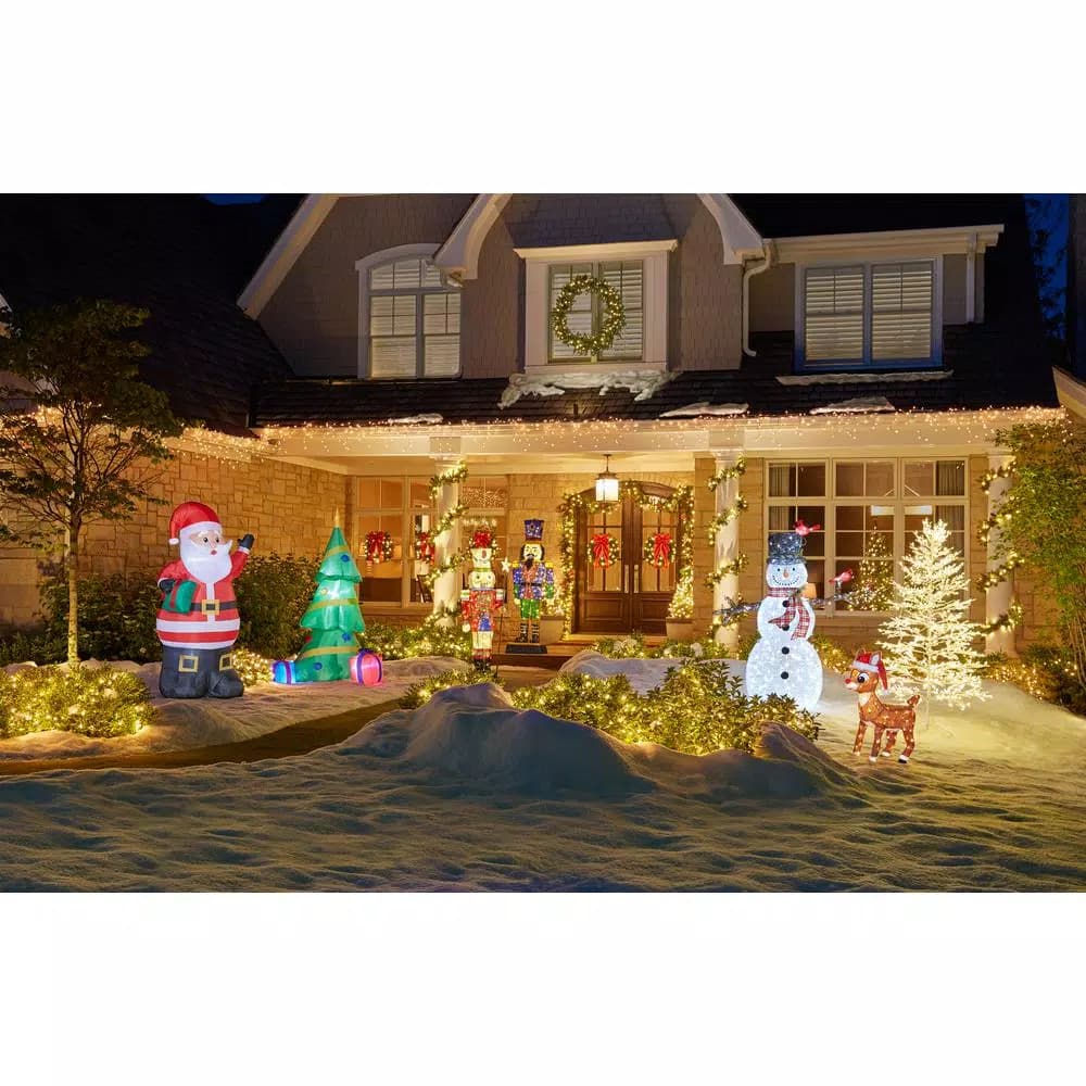 Unbranded Brite Star Professional Series 100-Light Clear Mini String Lights with Green Wire (Set of 2)