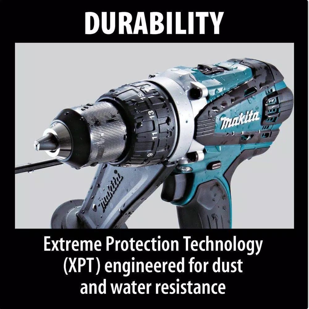 Makita 18V LXT Lithium-Ion 1/2 in. Cordless Hammer Driver-Drill (Tool Only)