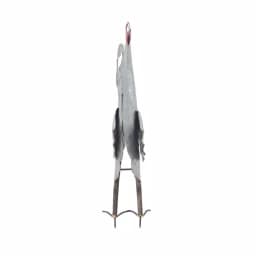 LITTON LANE 20 in. Standing Hen Iron Sculpture - Distressed White Farmhouse Rooster Decor thumbnail 5