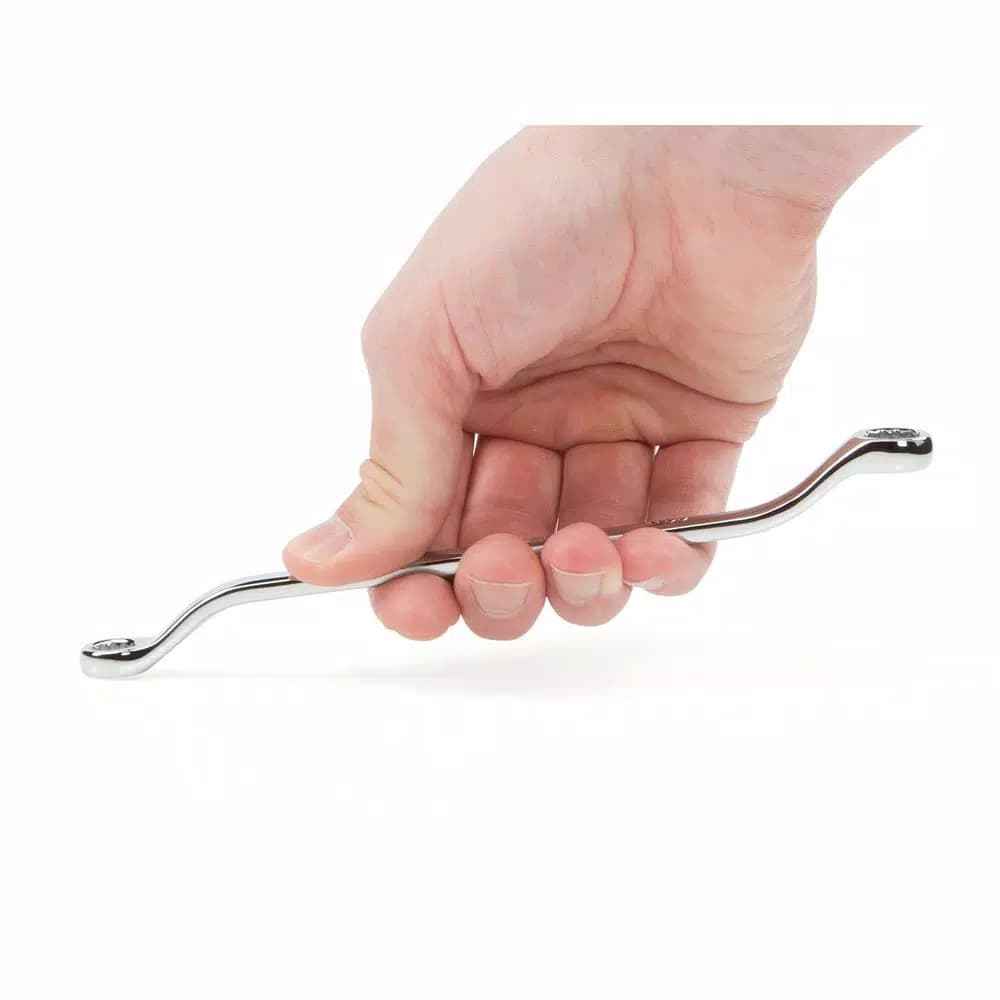 TEKTON 3/8 in. x 7/16 in. 45° Offset Double Box End Wrench