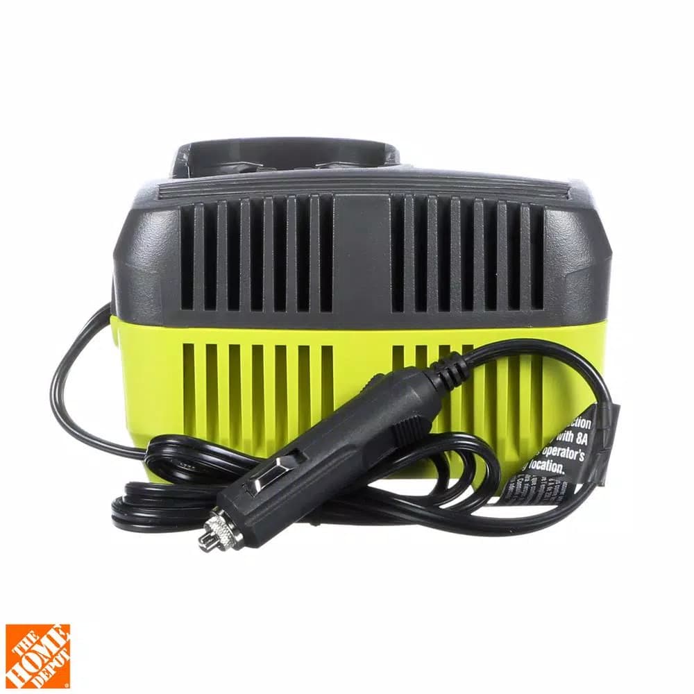 RYOBI 18V ONE+ In-Vehicle Dual Chemistry Charger for 12V DC Outlet