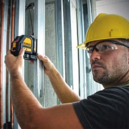 DEWALT 12V MAX Red Self-Leveling Cross-Line Laser Level Kit with AA Starter Pack thumbnail 7