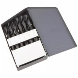 Gyros 25-Piece High Speed Steel Metric Twist Drill Bit Set, 1 mm - 13 mm thumbnail 2