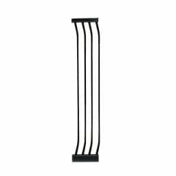 Dreambaby 10.5 in. Gate Extension for Chelsea Extra Tall Child Safety Gates, Black thumbnail 1