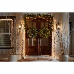 GE String-A-Long 300-Light Clear Icicle Light Set, Indoor/Outdoor thumbnail 6