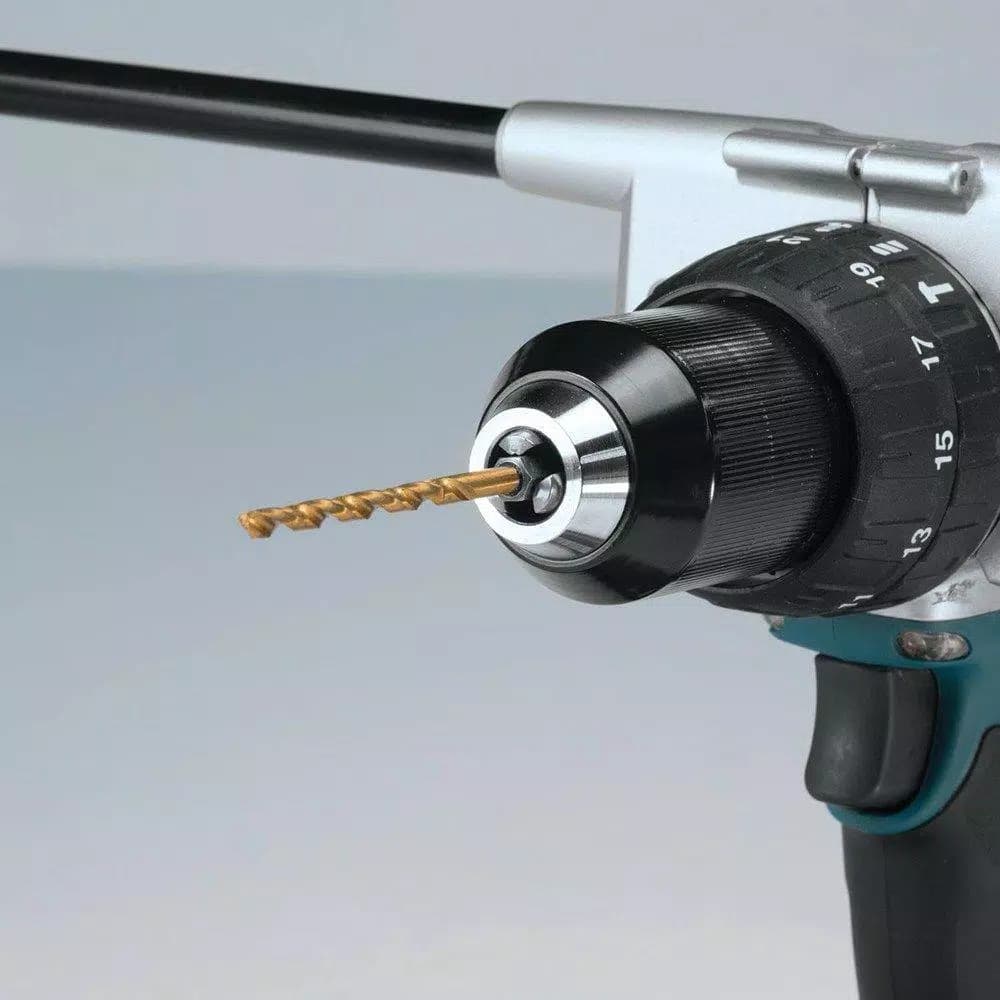 Makita 5/32 in. Titanium Nitride Coated HSS Twist Drill Bit with 1/4 in. Hex Shank