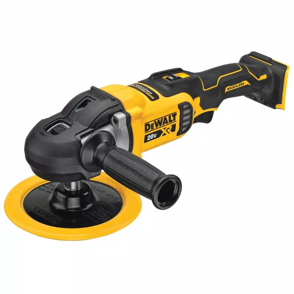 DEWALT 20V MAX XR Cordless Brushless 7 in. Variable Speed Rotary Polisher (Tool-Only)