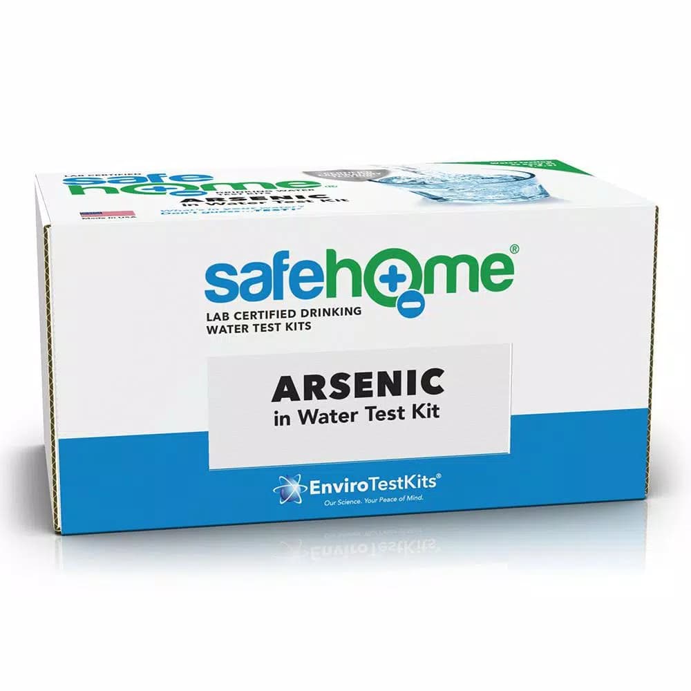 Safe Home Arsenic Drinking Water Test Kit - Lab Tested Results