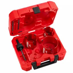 Milwaukee BIG HAWG Carbide Hole Saw Kit, 7-Piece Multi-Material Set thumbnail 1